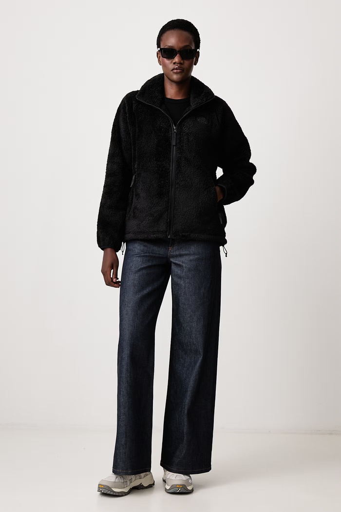 The North Face Bluza rozpinana damska polarowa Osito NF0A8H7SJK31 czarny AW26