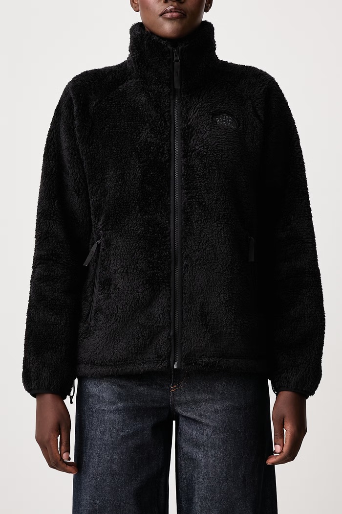 Bluza rozpinana damska polarowa Osito The North Face czarny NF0A8H7SJK31