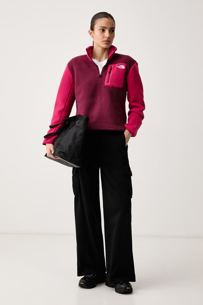 The North Face Bluza damska polarowa Yumiori NF0A8E89RGW1 różowy AW26
