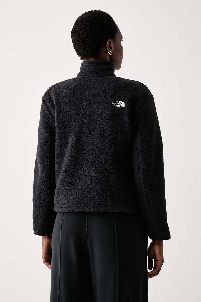 Oblačila The North Face Flis pulover ženski Yumiori NF0A8E89KX71 črna