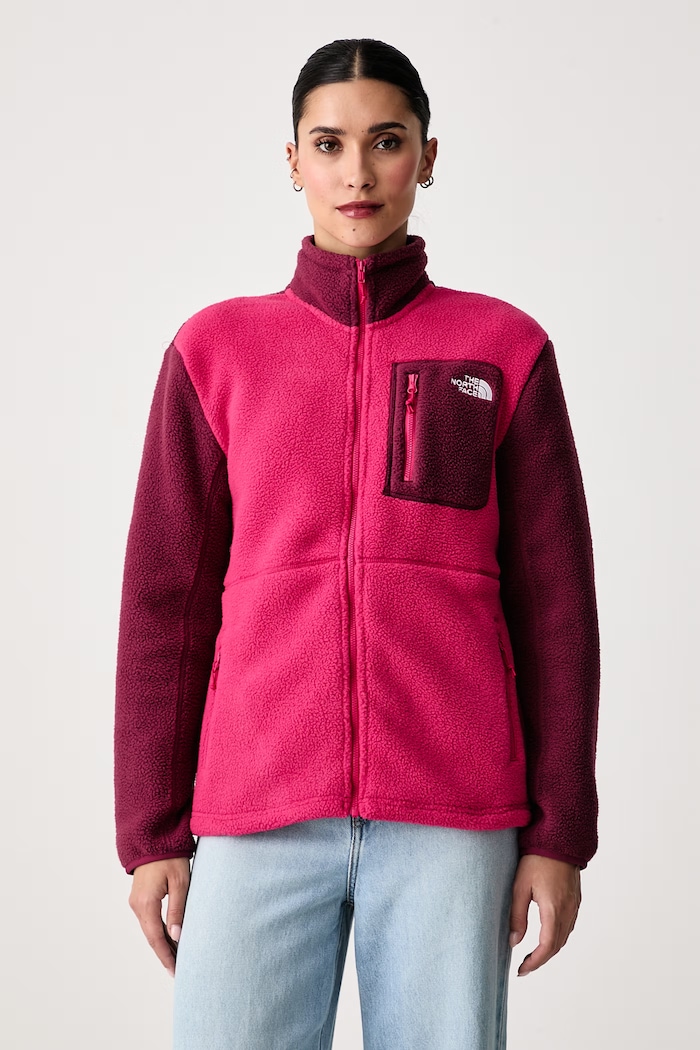 The North Face Bluza rozpinana damska polarowa Yumiori różowy NF0A8E88S691