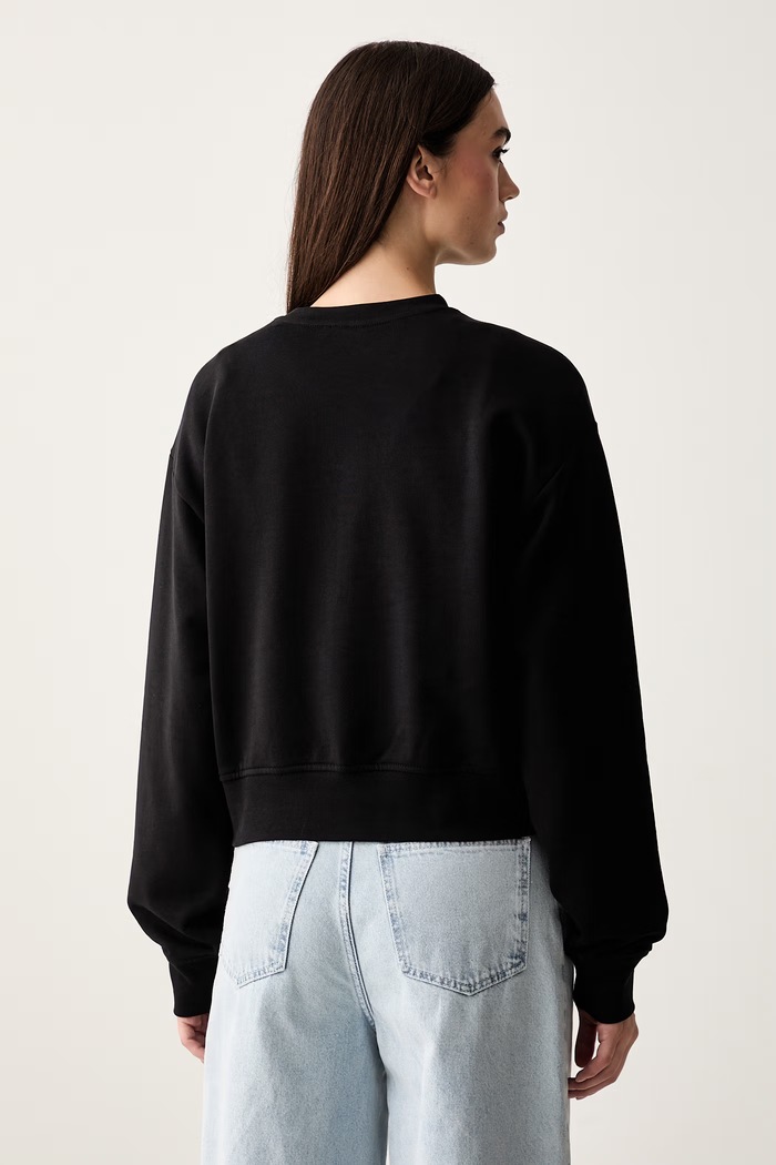 Odzież Calvin Klein Jeans bluza damska z bawełną LV047H806G czarny