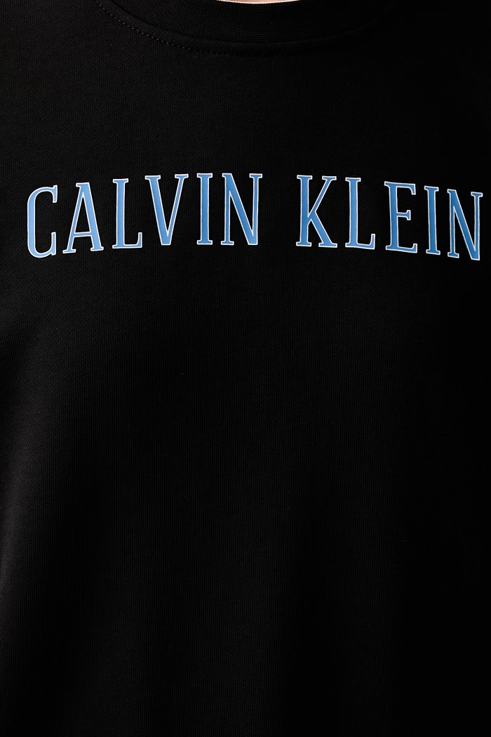 Calvin Klein Jeans bluza damska z bawełną LV047H806G czarny