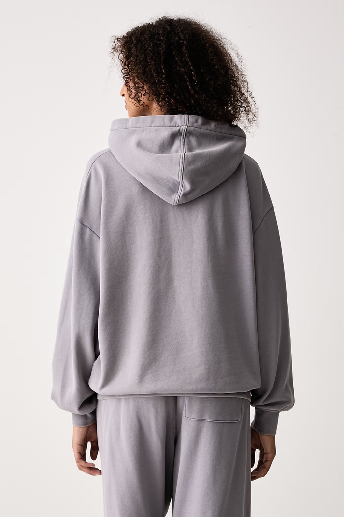 Oblečenie Calvin Klein Jeans Mikina s kapucňou dámska s bavlnou LV047H223G sivá