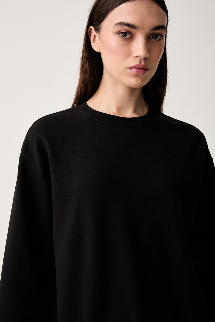 Calvin Klein Jeans bluza damska bawełniana czarny LV047F223G