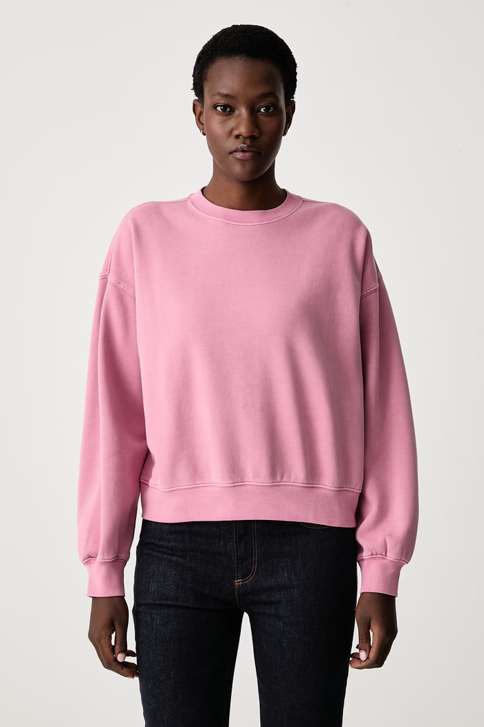 Levi's Bluza damska z bawełną VINTAGE BOXY różowy 005I9