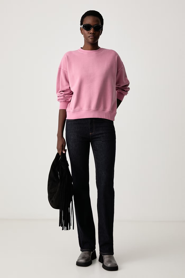 Levi's Bluza damska z bawełną VINTAGE BOXY 005I9 różowy AW26