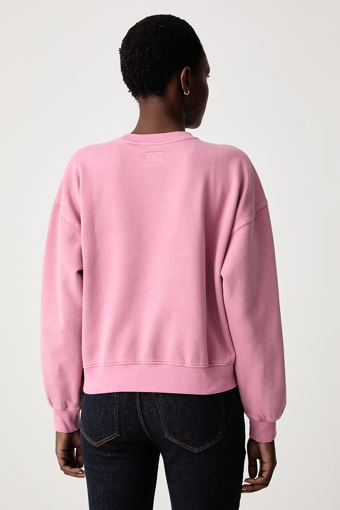 Odzież Levi's Bluza damska z bawełną VINTAGE BOXY 005I9 różowy