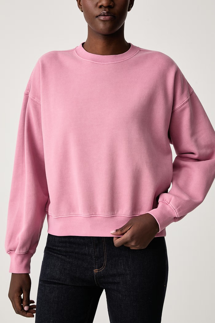 Bluza damska z bawełną VINTAGE BOXY Levi's 005I9 różowy