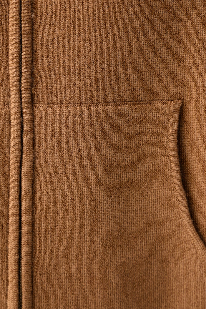Kardigan damski z wełną United Colors of Benetton brązowy 1S9ZD502Z