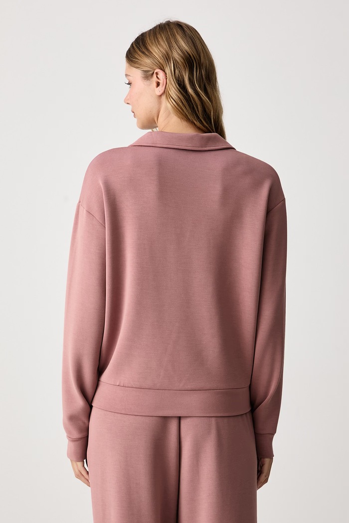 United Colors of Benetton Bluza damska z modalem 3QAFD301G różowy AW26