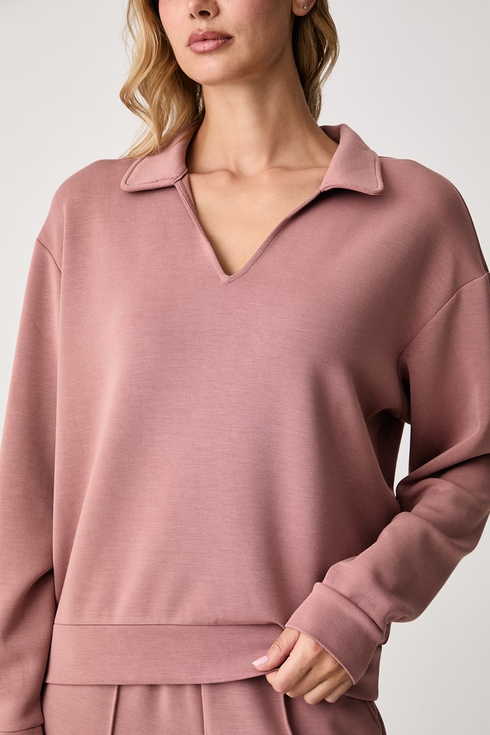Odzież United Colors of Benetton Bluza damska z modalem 3QAFD301G różowy