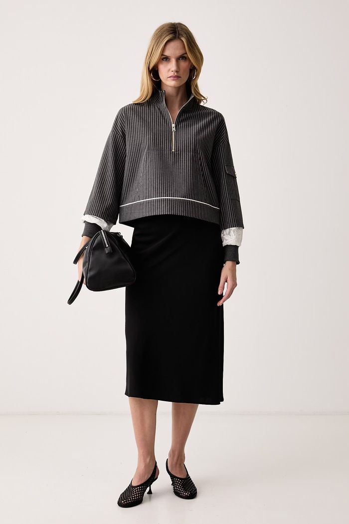 Liu Jo Bluza damska TF6201.T691A szary AW26
