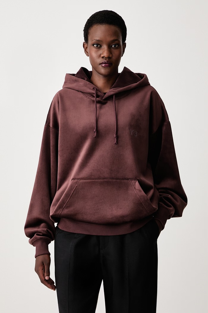 Y-3 VC HOODIE hoodie Women's brown KU2198