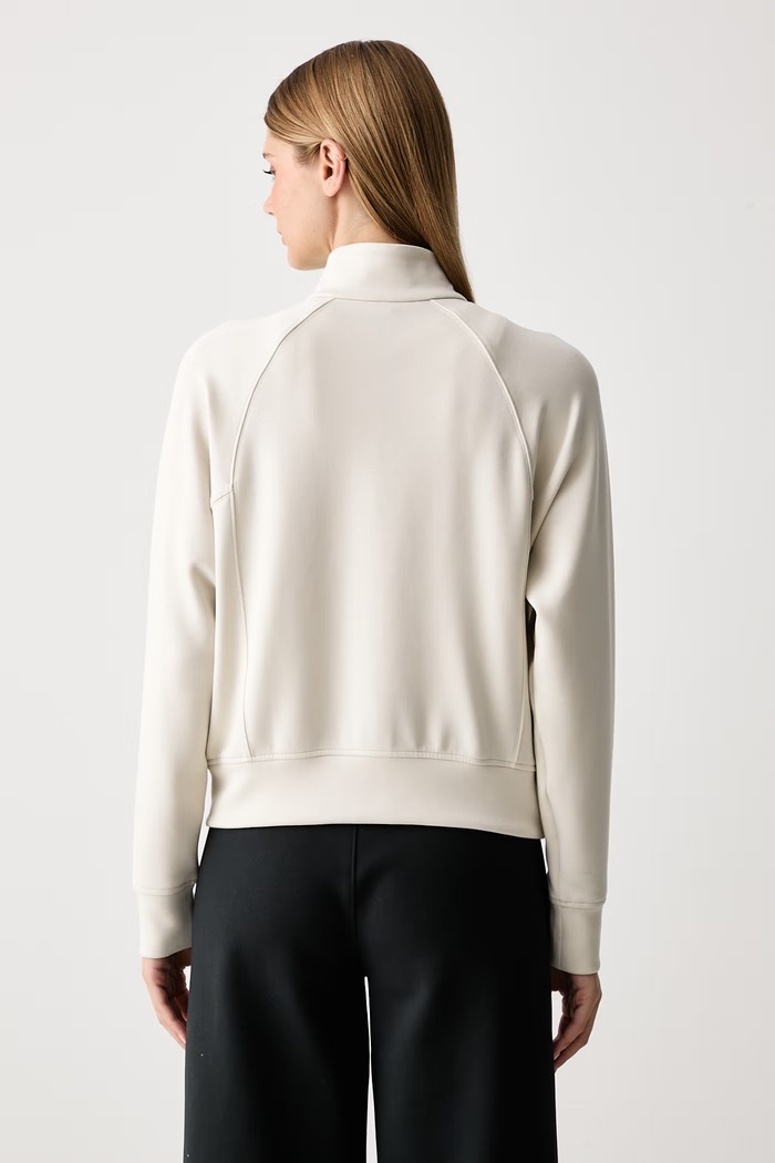 Odzież Skechers Bluza rozpinana damska z wiskozą COZY LUXE JACKET JA278 beżowy