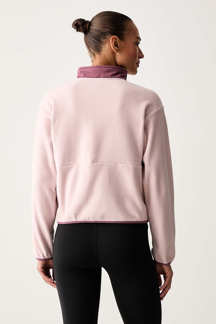 Odzież Columbia Bluza rozpinana damska polarowa Sequoia Grove 2173801 różowy