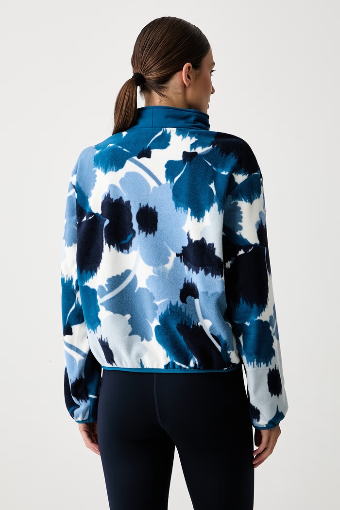 Odzież Columbia bluza damska polarowa Sequoia Grove 2173781 niebieski