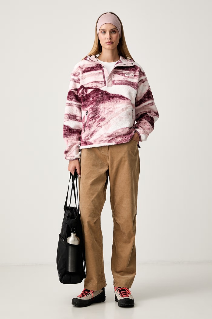 Columbia bluza sportowa polarowa Helvetia 2098481 różowy AW26