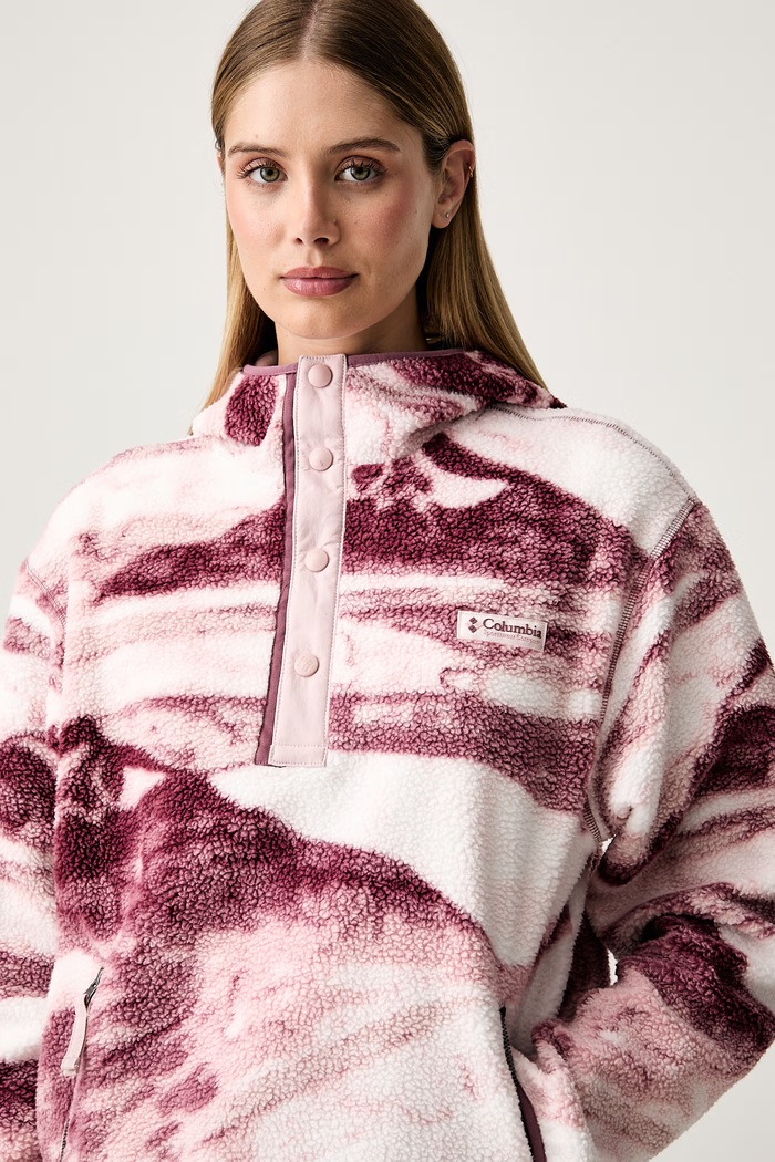 Columbia bluza sportowa polarowa Helvetia różowy 2098481