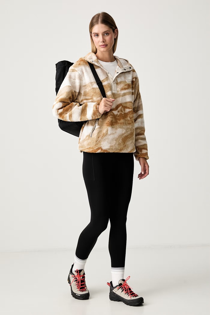 Columbia bluza sportowa polarowa Helvetia 2098481 beżowy AW26