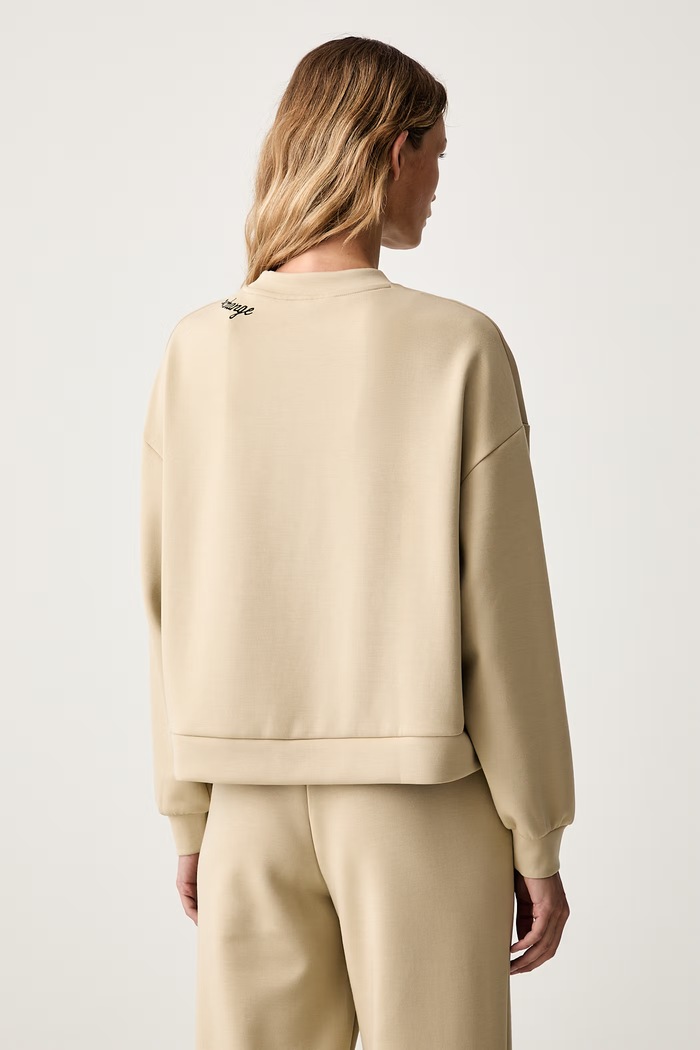 Odzież Armani Exchange bluza damska XW002853.AF16111 beżowy
