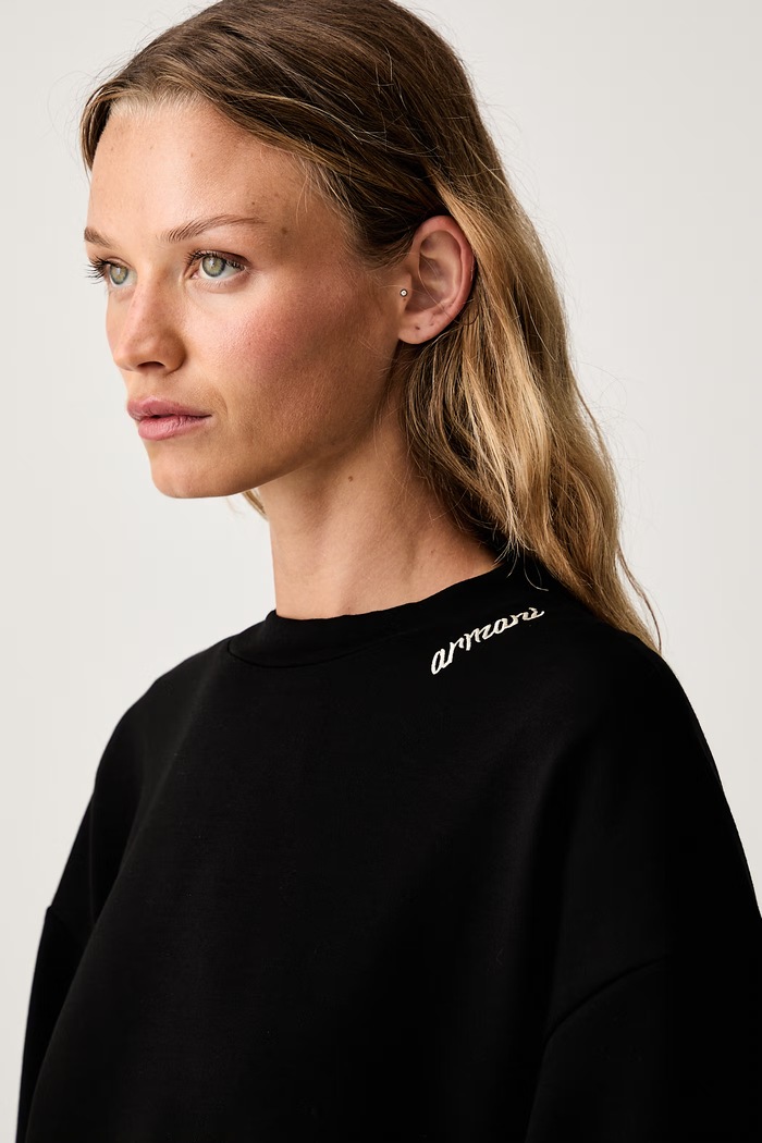 Armani Exchange кофта для женщин чёрный XW002853.AF16111