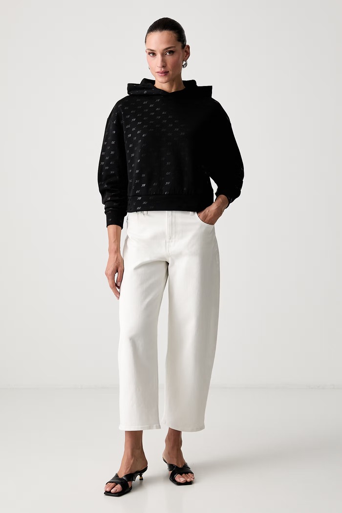Armani Exchange кофта з капюшоном жіноча з бавовною XW002747.AF24095 чорний AW26