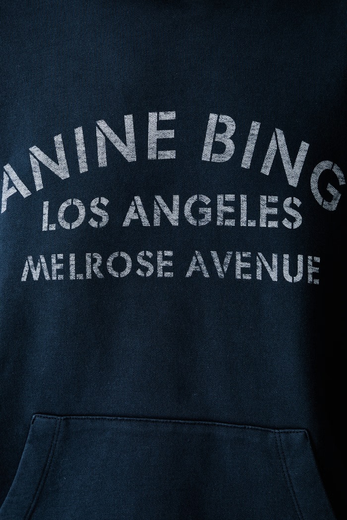 Anine Bing HARVEY hoodie cotton Women's A.08.12697.NYA1