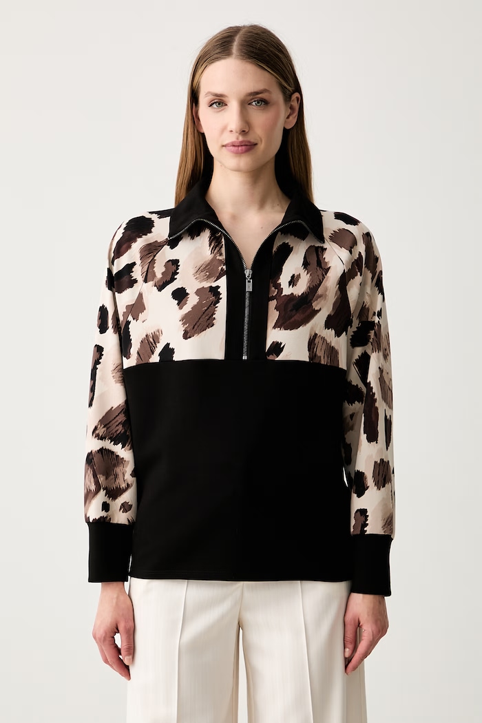 Joseph Ribkoff bluza damska czarny 263609