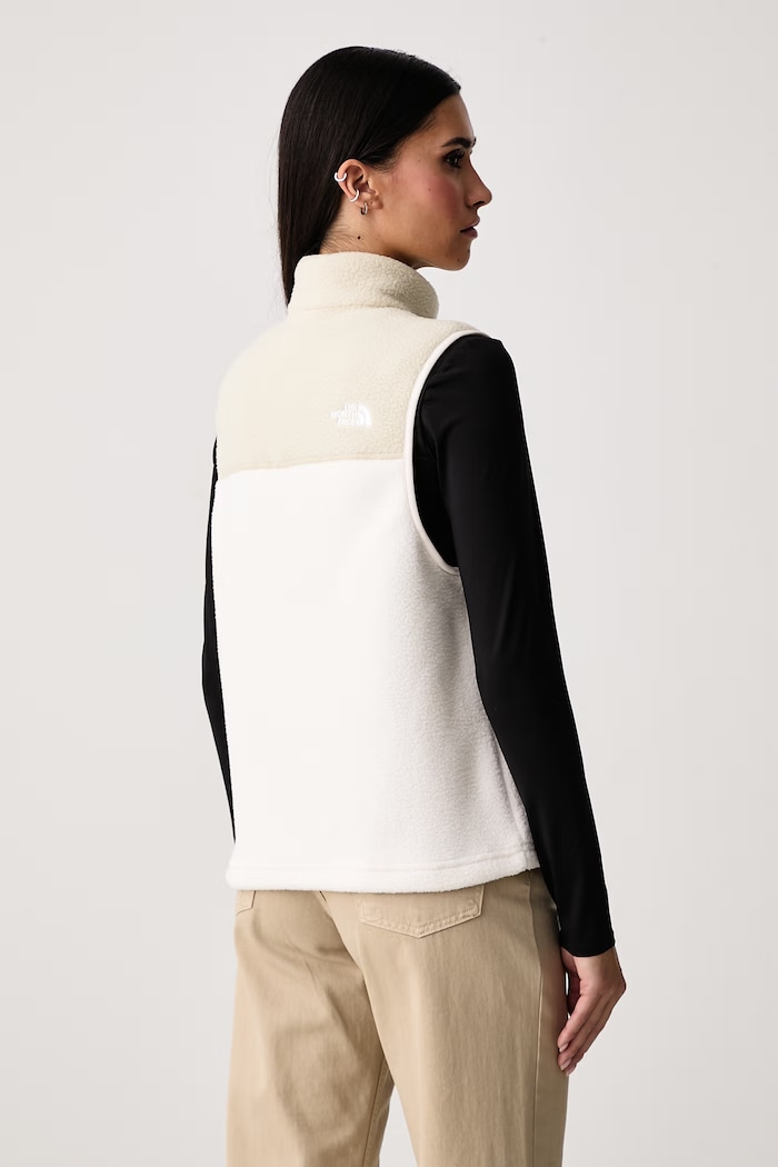 Oblačila The North Face Pulver brez rokavov ženski flis Yumiori NF0A8B6FJN51 bež