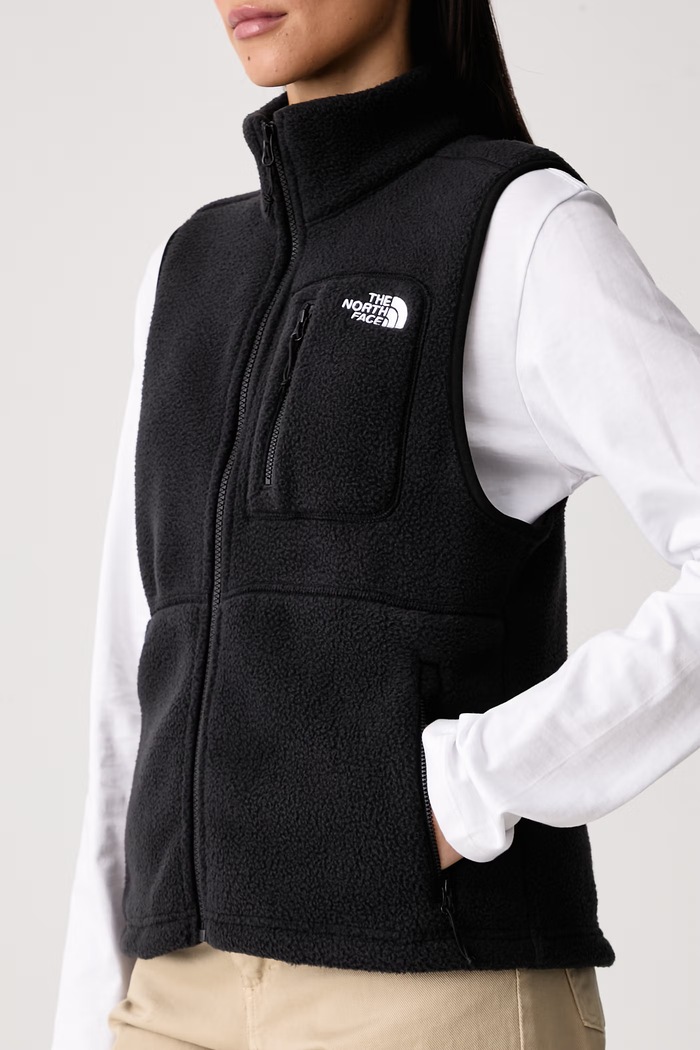 Pulver brez rokavov ženski flis Yumiori The North Face NF0A8B6FJK31 črna