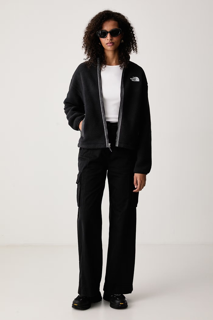 The North Face Μπλούζα fleece γυναικεία Fleeski Fz Jacket NF0A88Z2JK31 μαύρο AW26