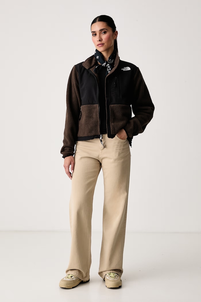 The North Face Jopica ženska flisasta Retro Denali NF0A88YRRM11 rjava AW26