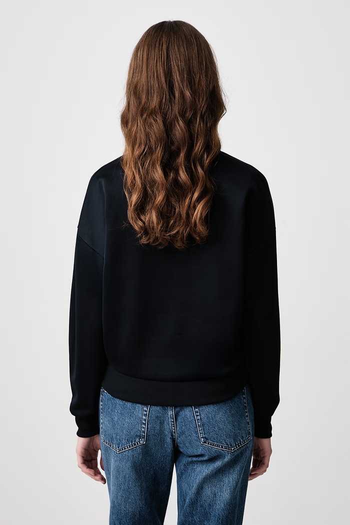 Odzież Fred Perry Bluza damska z bawełną G3140.608 granatowy