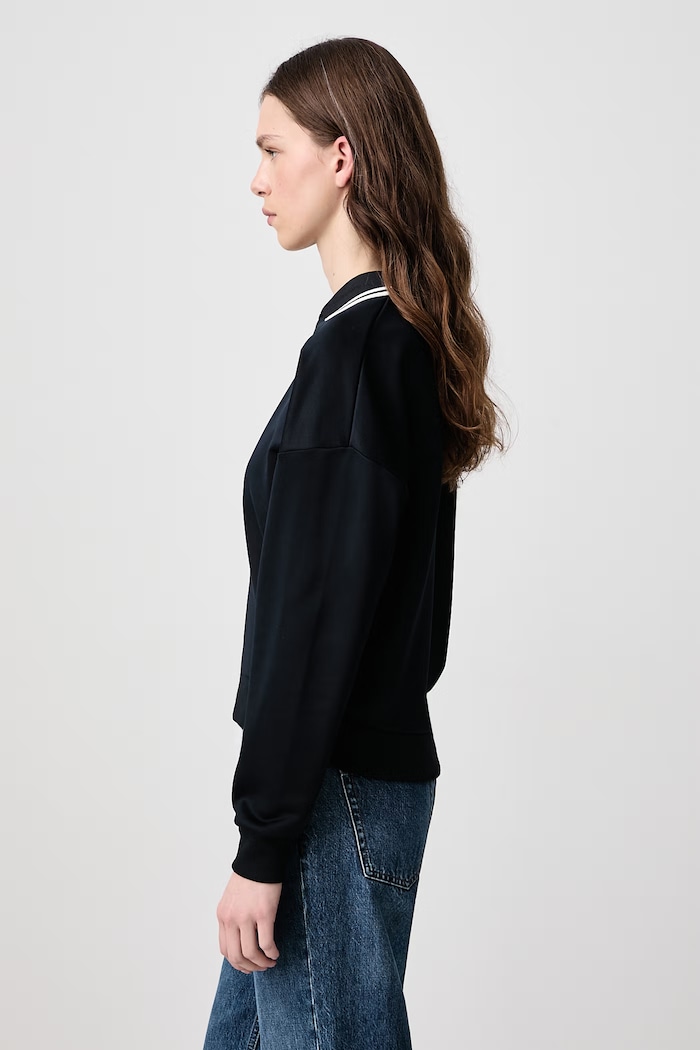 Bluza damska z bawełną Fred Perry G3140.608 granatowy