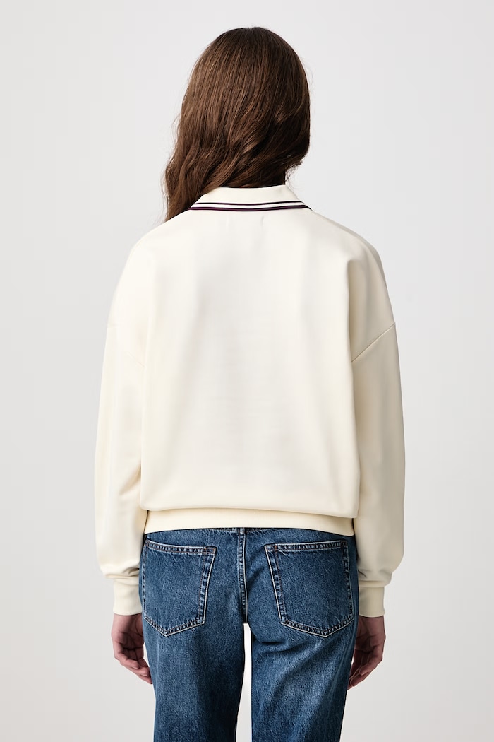 Odzież Fred Perry Bluza damska z bawełną G3140.560 beżowy