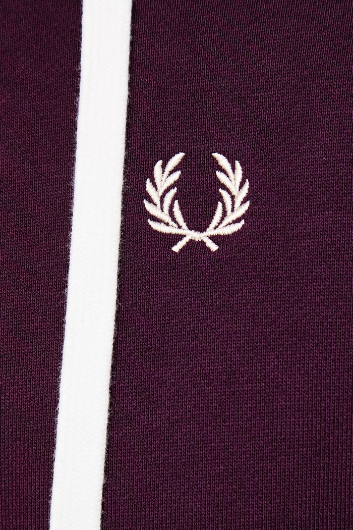 Fred Perry Bluza rozpinana z kapturem damska bawełniana G3134.37C