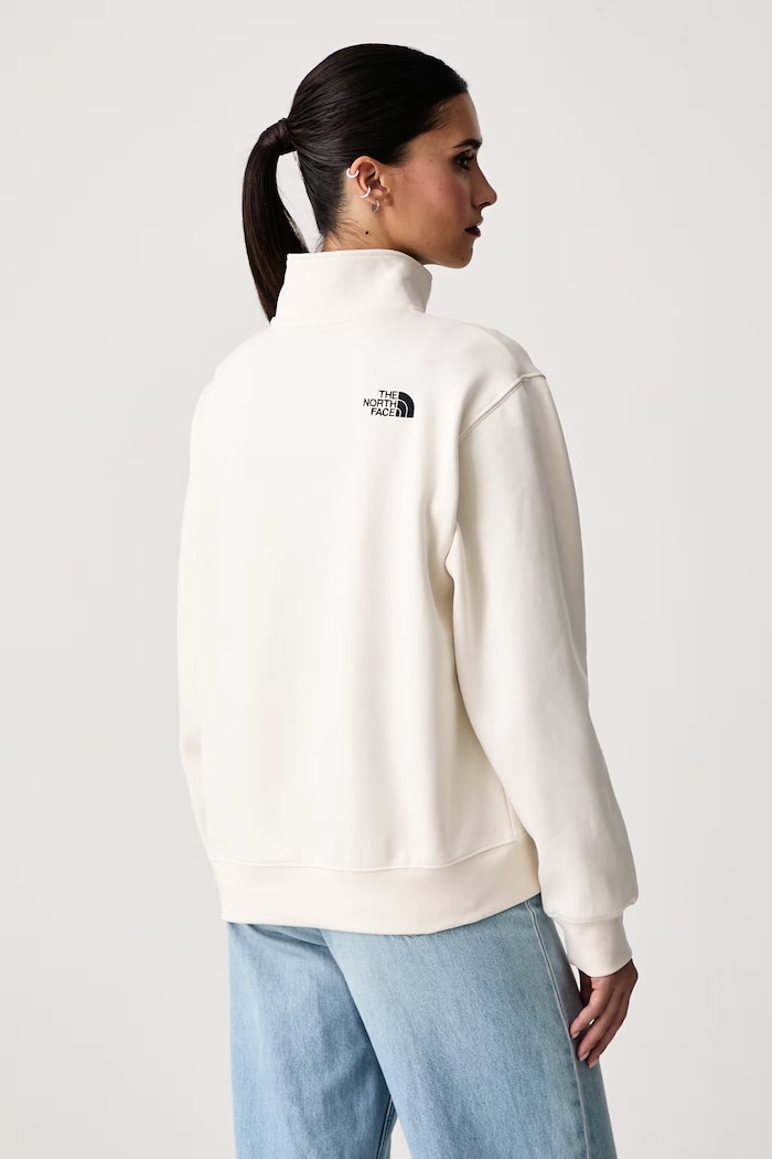 Odzież The North Face Bluza damska z bawełną Ski Embro NF0A8JAQQLI1 beżowy