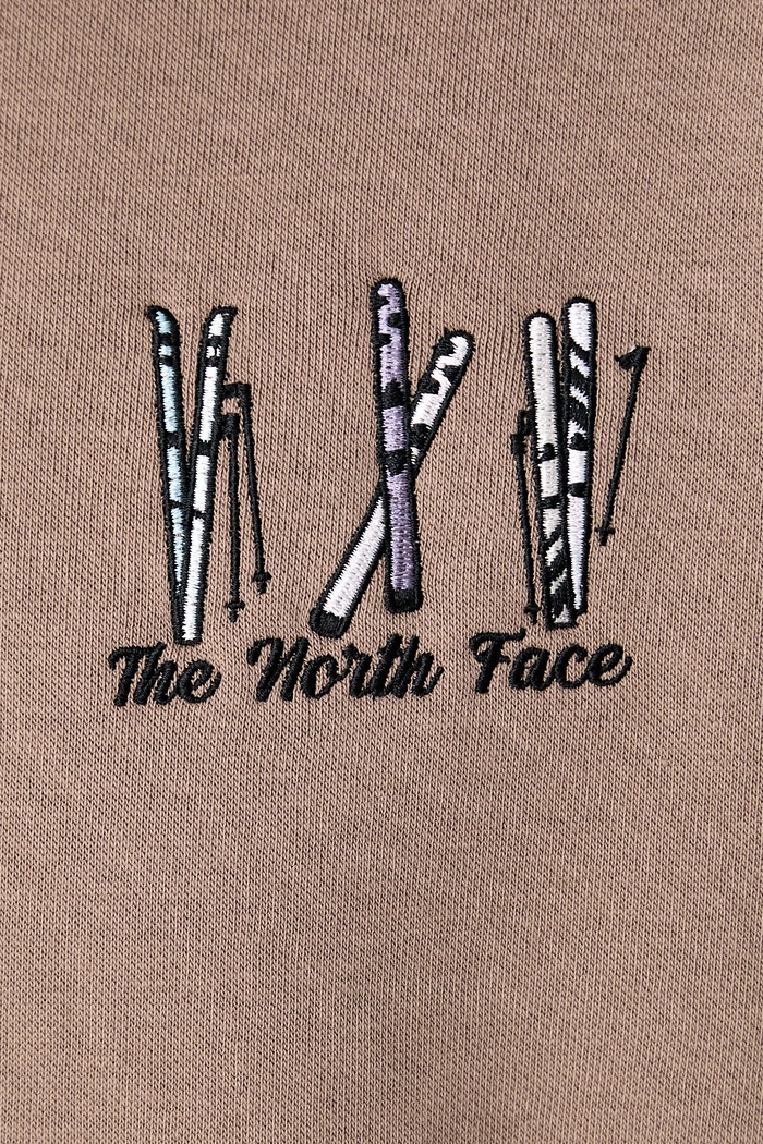 Dukserica za žene s pamukom Ski Embro The North Face smeđa NF0A8JAQ2H91