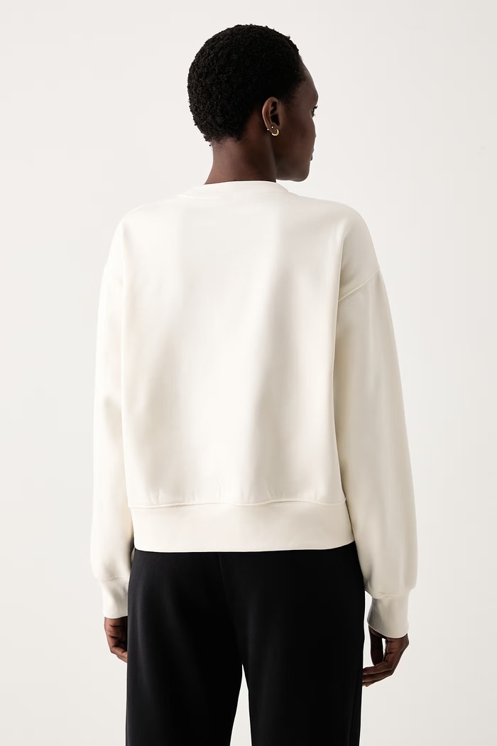 Odzież The North Face Bluza oversize damska z bawełną Essential NF0A8HBY3IE1 beżowy