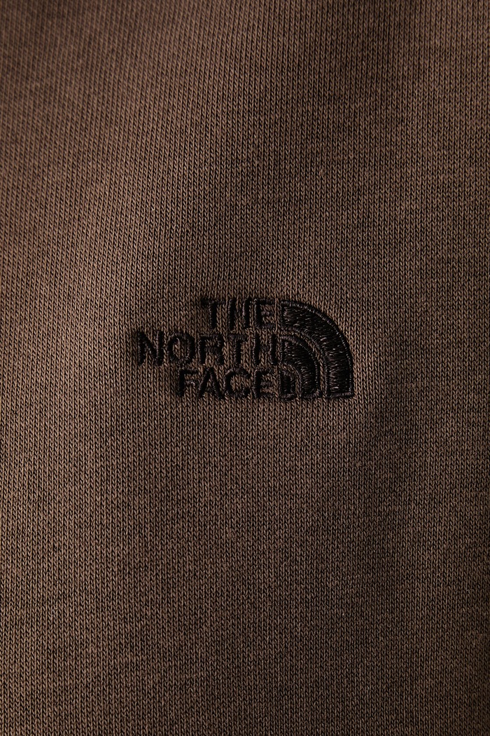 Bluza oversize damska z bawełną Essential The North Face brązowy NF0A8HBY1OI1