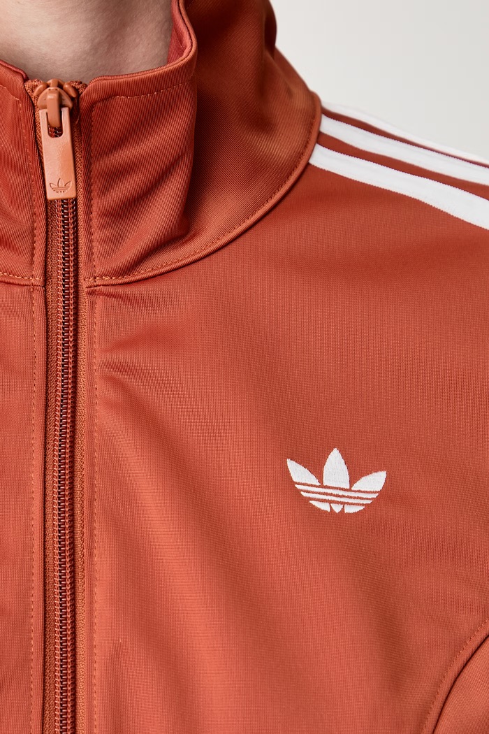Dukserica na zakopčavanje za žene Firebird Corset adidas Originals narančasta LE8334