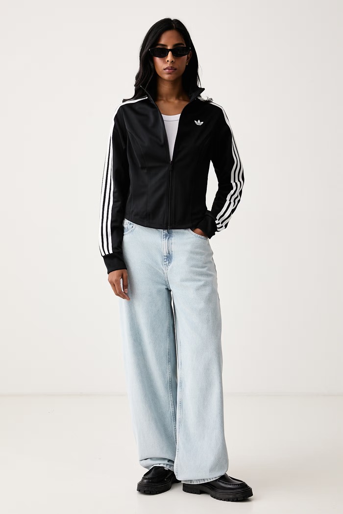 adidas Originals Bluza rozpinana damska Firebird Corset LE8333 czarny AW26