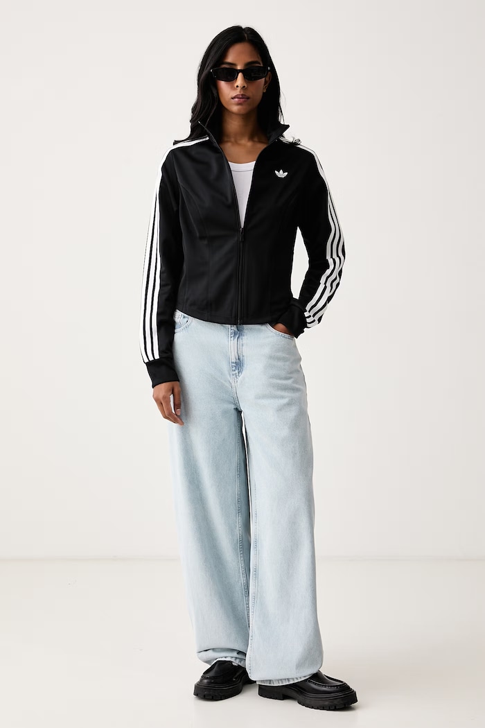 adidas Originals Bluza rozpinana damska Firebird Corset LE8333 czarny AW26