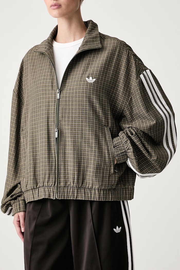 Hanorac pentru femei Checks adidas Originals LE8306 verde
