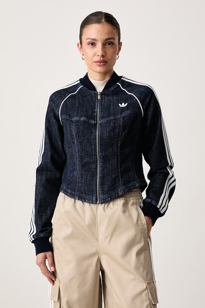 adidas Originals Jopica ženska denimasta Superstar Denim mornarsko modra LE8299