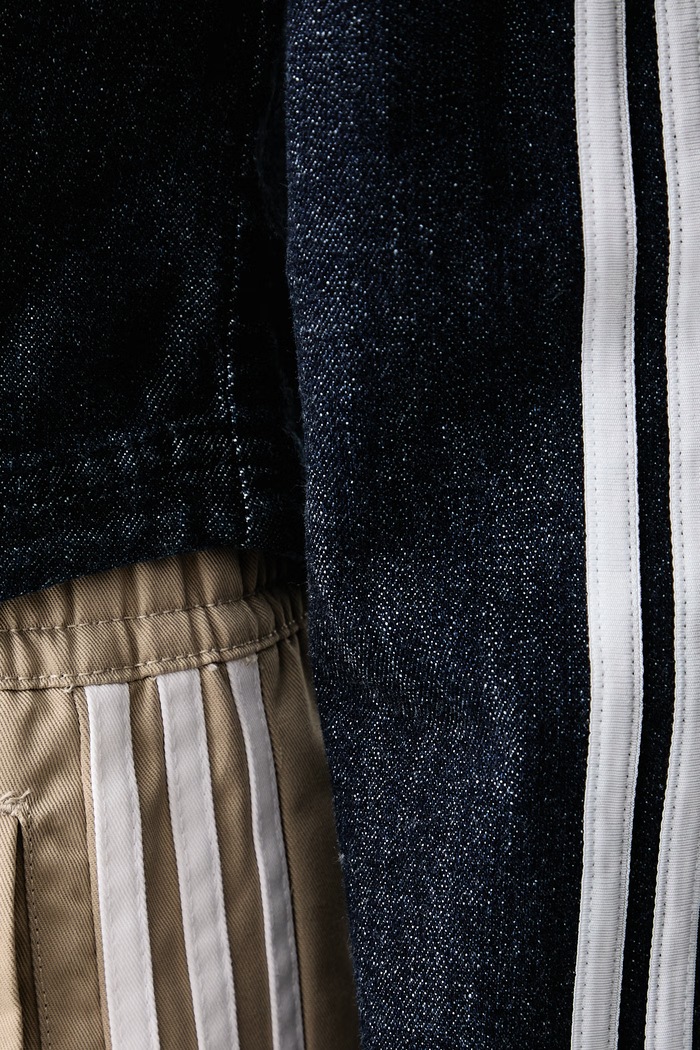 Jopica ženska denimasta Superstar Denim adidas Originals mornarsko modra LE8299