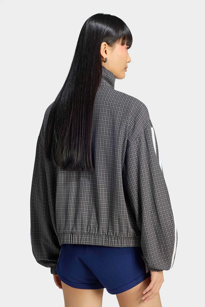 adidas Originals Кофта на застёжке для женщин LD5339 серый AW26