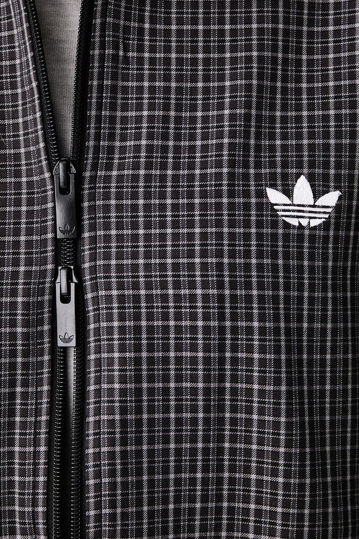 Dukserica na zakopčavanje za žene adidas Originals LD5339 siva