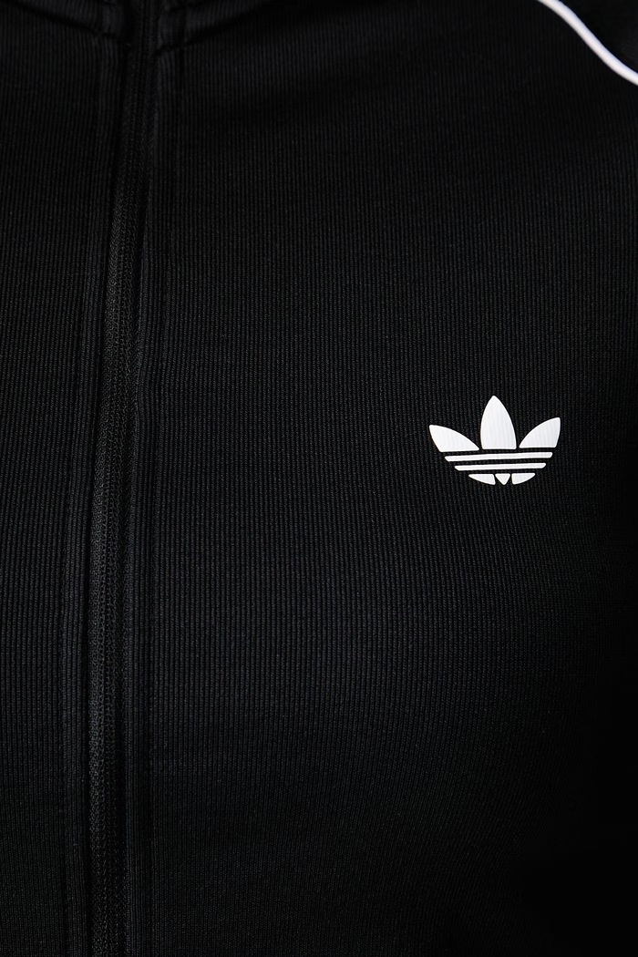 Bluza rozpinana damska Essentials Seamless adidas Originals czarny KX8420